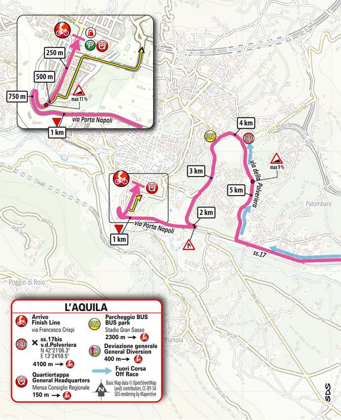 Arrivo/Finish Stage 8 Giro d'Italia Women 2024